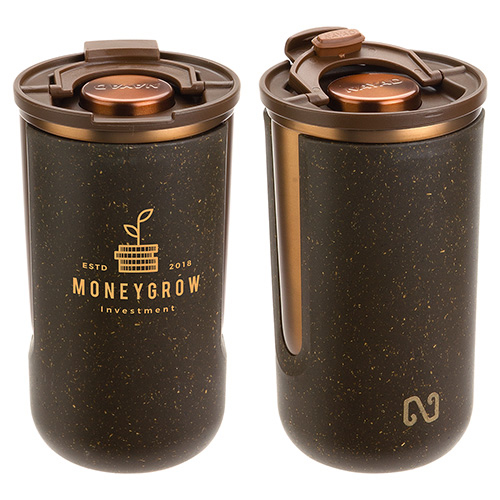 14 oz. Infinity Coffee Grounds/Recycled Tumbler